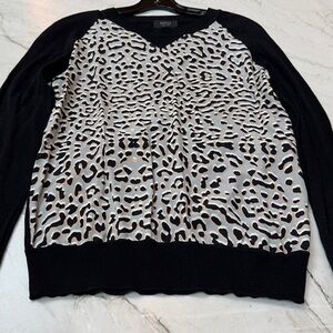 Barney’s Co-op Mixed Media Sweater